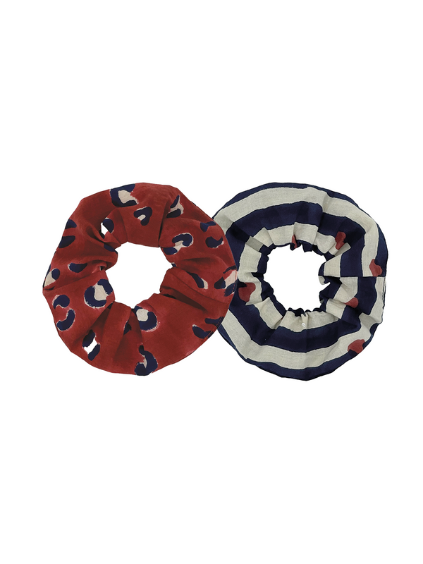 Set of 2 scrunchies - WOLF