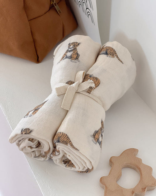 Set of 2 swaddles - GASPARD