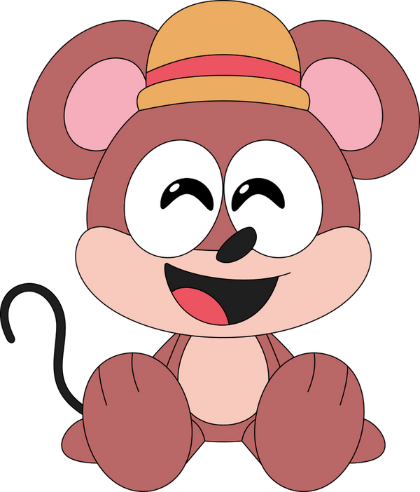 LS Mark Mouse Plush (9in)