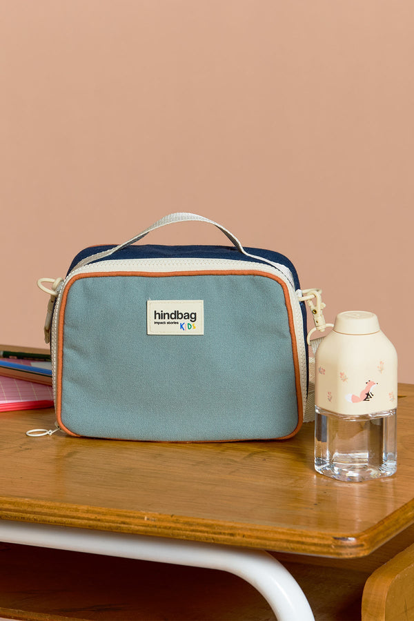 Elsa Tricolour Sage Kids' Lunch Bag
