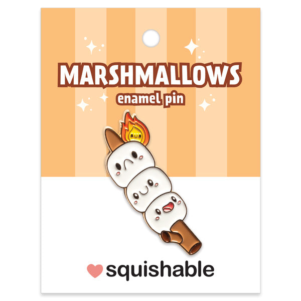 Pin's Émaillé Squishable – Guimauves