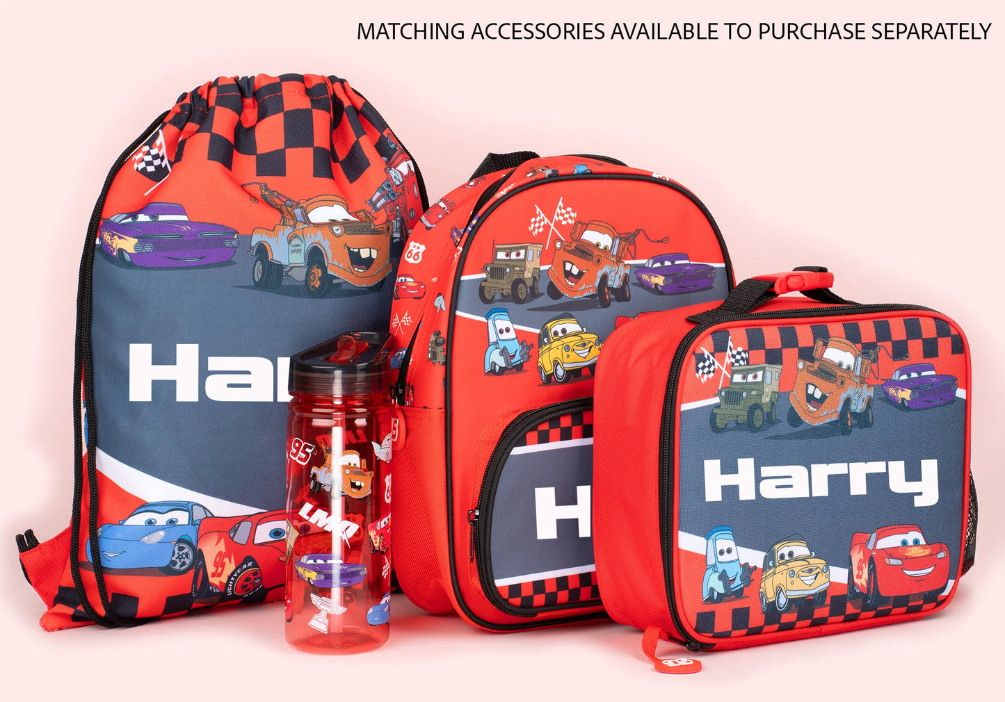 Personalized Lunch Bag - Disney Cars