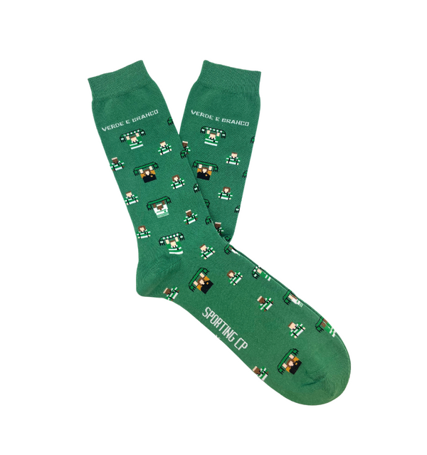 Chaussettes Sporting CP « Vert et Blanc » - Chulé