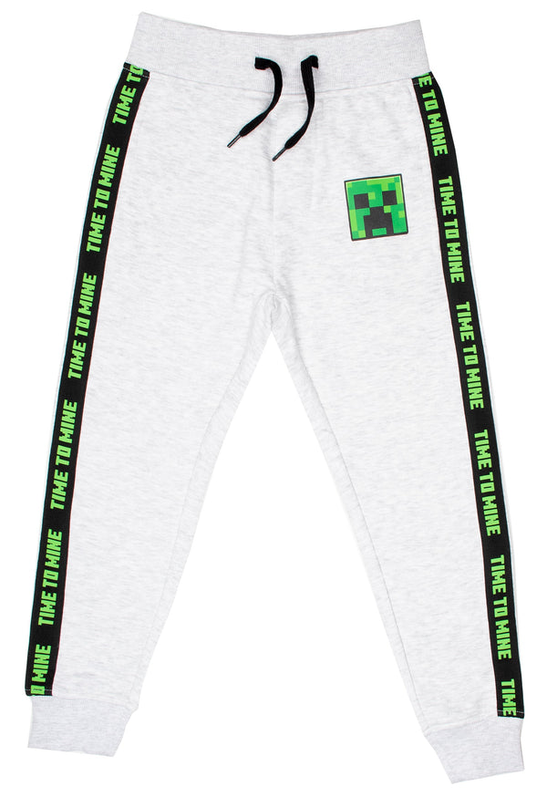 Pantalon de jogging Minecraft – gris