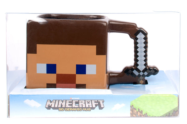 Mug 3D Minecraft - Steve