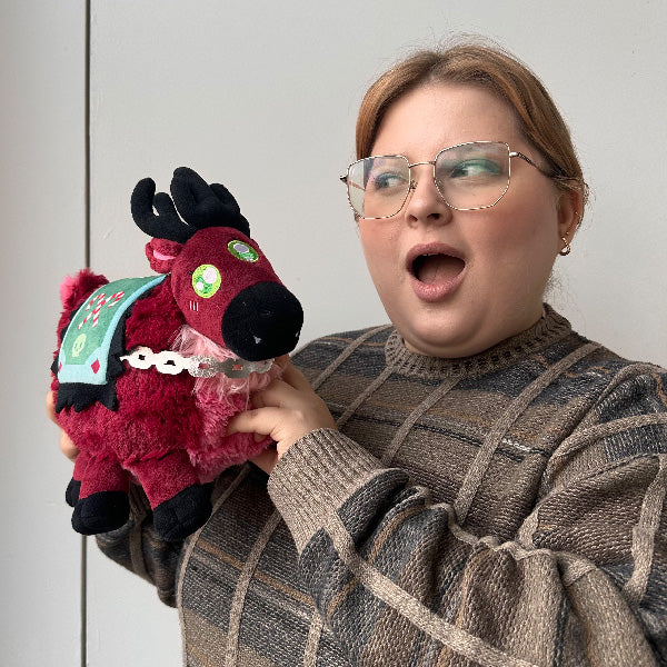 Peluche Mini Squishable – Renne Démoniaque