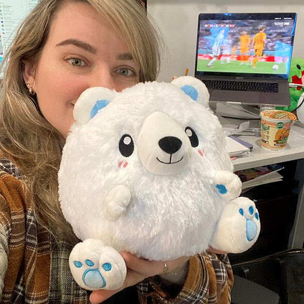 Peluche Mini Squishable – Ours Polaire Glacé