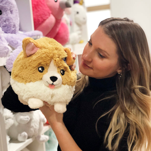 Peluche Mini Squishable – Bébé Corgi