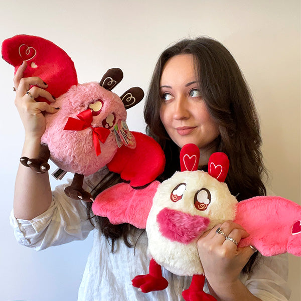 Ensemble Mini Squishable – Mothman – Saint-Valentin