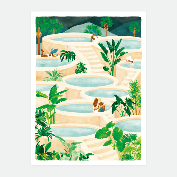 Natural spa - Affiche