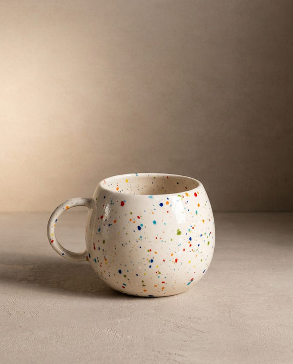 Mug boule New Party blanc – 250 ml