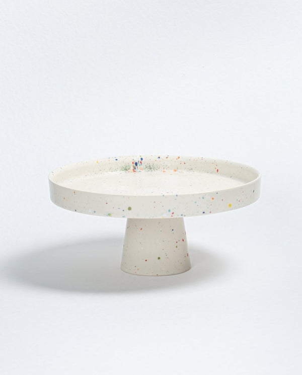 New Party Cake Stand 28cm White