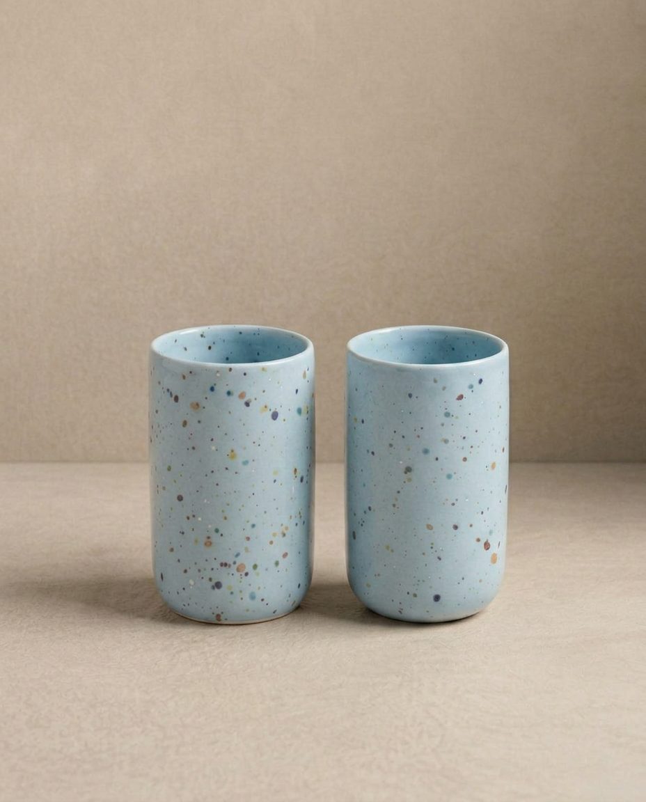 New Party Tasse Longue 330ml Bleu Doux