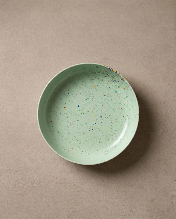 New Party Pasta Plate 21cm Green