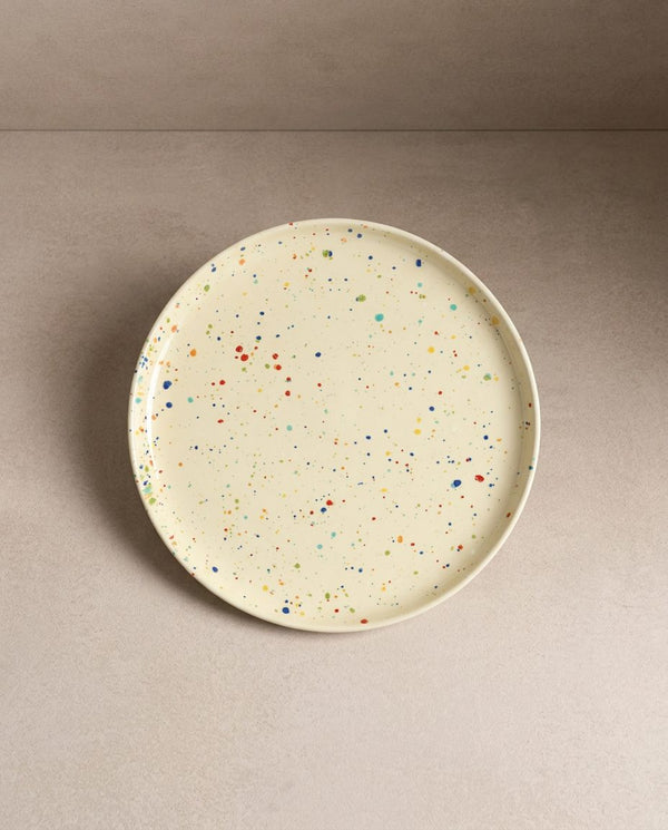New Party Dinner Plate 27cm Yellow
