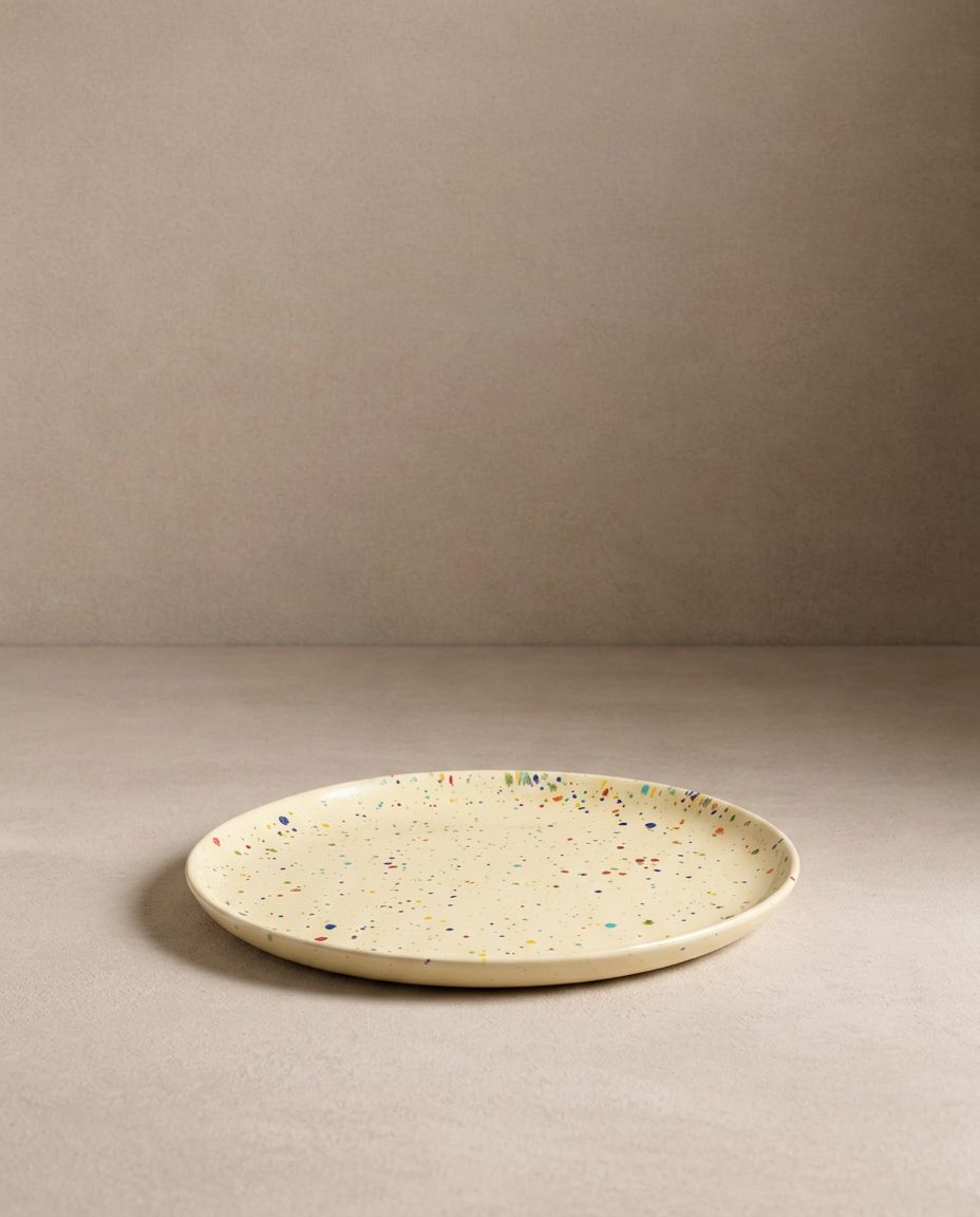 New Party Assiette à Salade 22cm - Mélange 6 Pièces