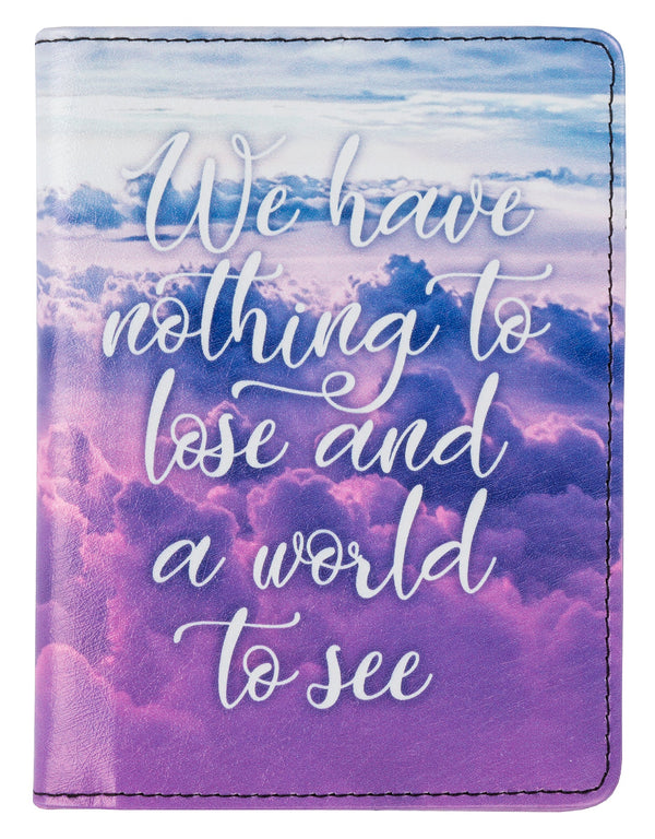 Étui pour passeport – World To See