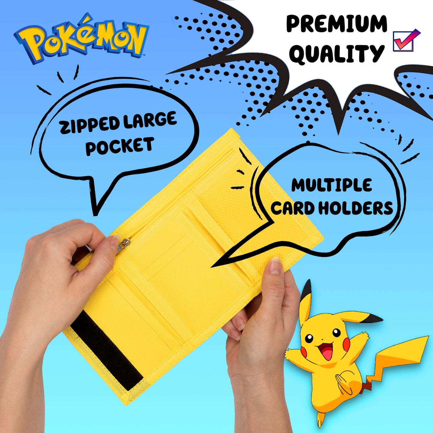 Personalized Pikachu Wallet
