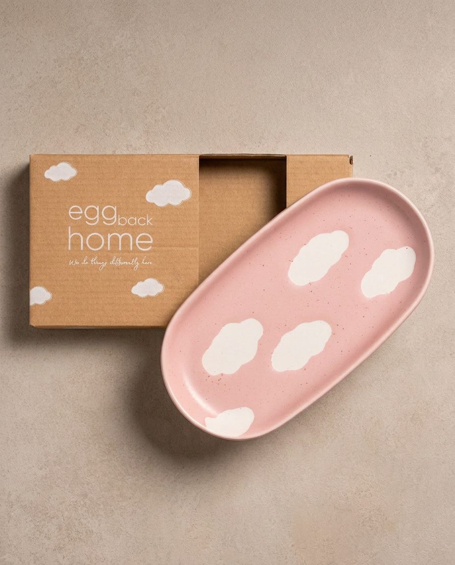 Pink Cloud Mini-plateau