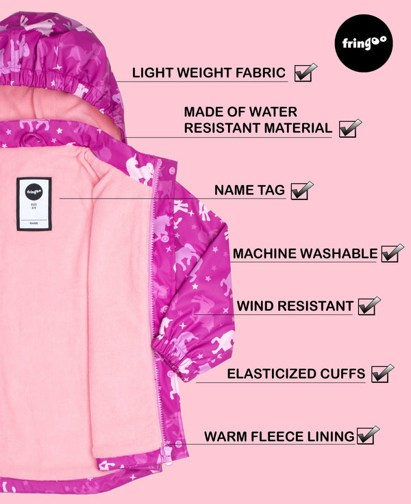 Raincoat - Ombre Unicorn