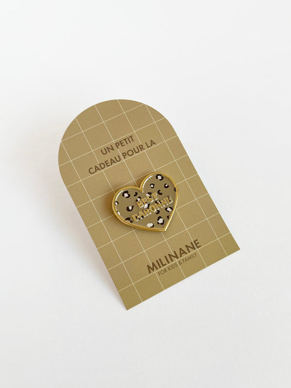 Enamel pin - NASTURTIUM