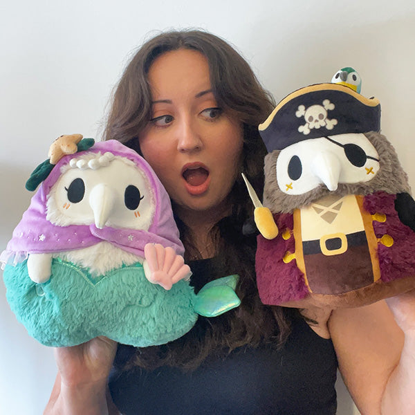 Peluche Mini Squishable – Pirate & Sirène Plague Ensemble