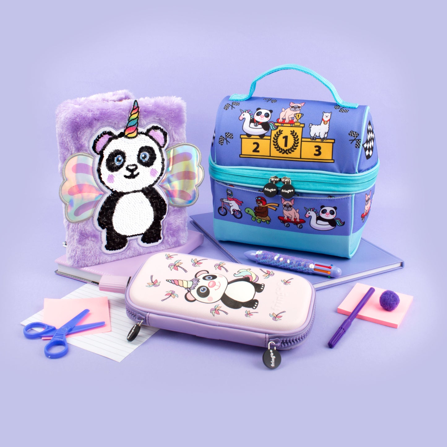 3D Journal secret – Pandacorn peluche