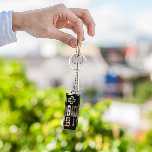 porte cles nintendo manette nes difuzed
