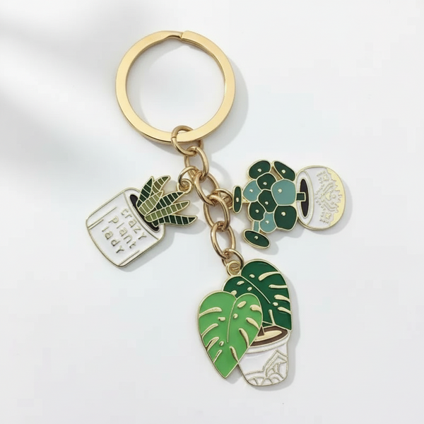 Porte-clés Plantes Succulentes – vue principale