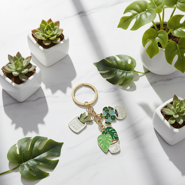 Porte-clés Plantes Succulentes – vue produit 2