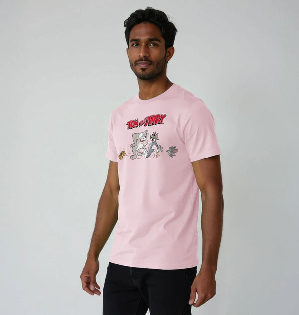 T-shirt adulte Tom et Jerry personnages