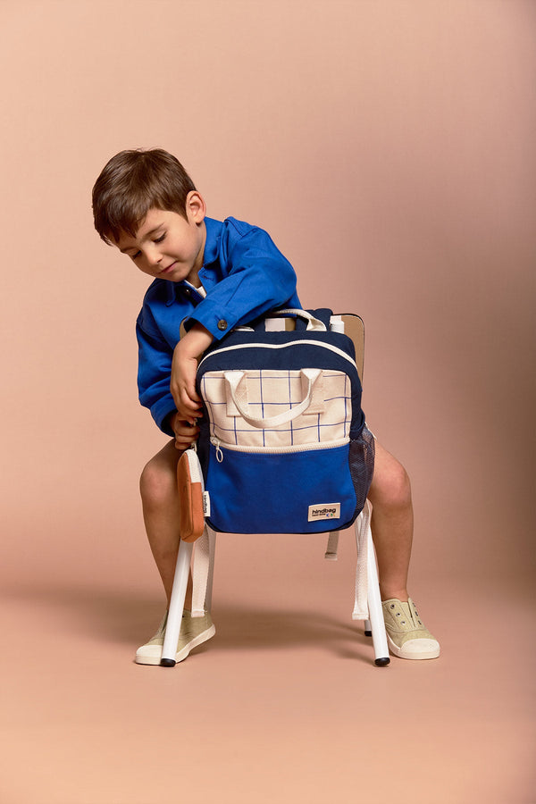 Arthur Tricolor Plaid Backpack