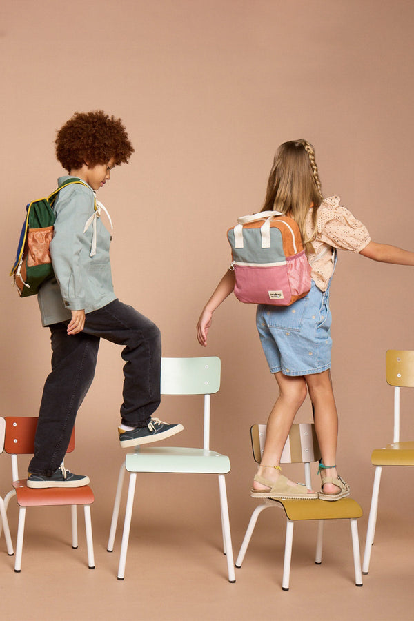 Arthur Tricolour Sage Backpack