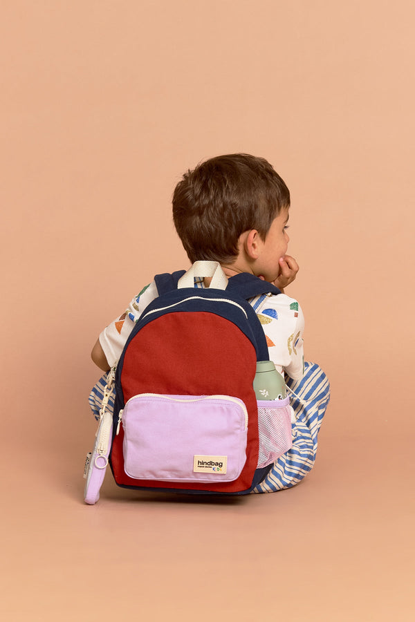 Romy Tricolor Terracotta Backpack