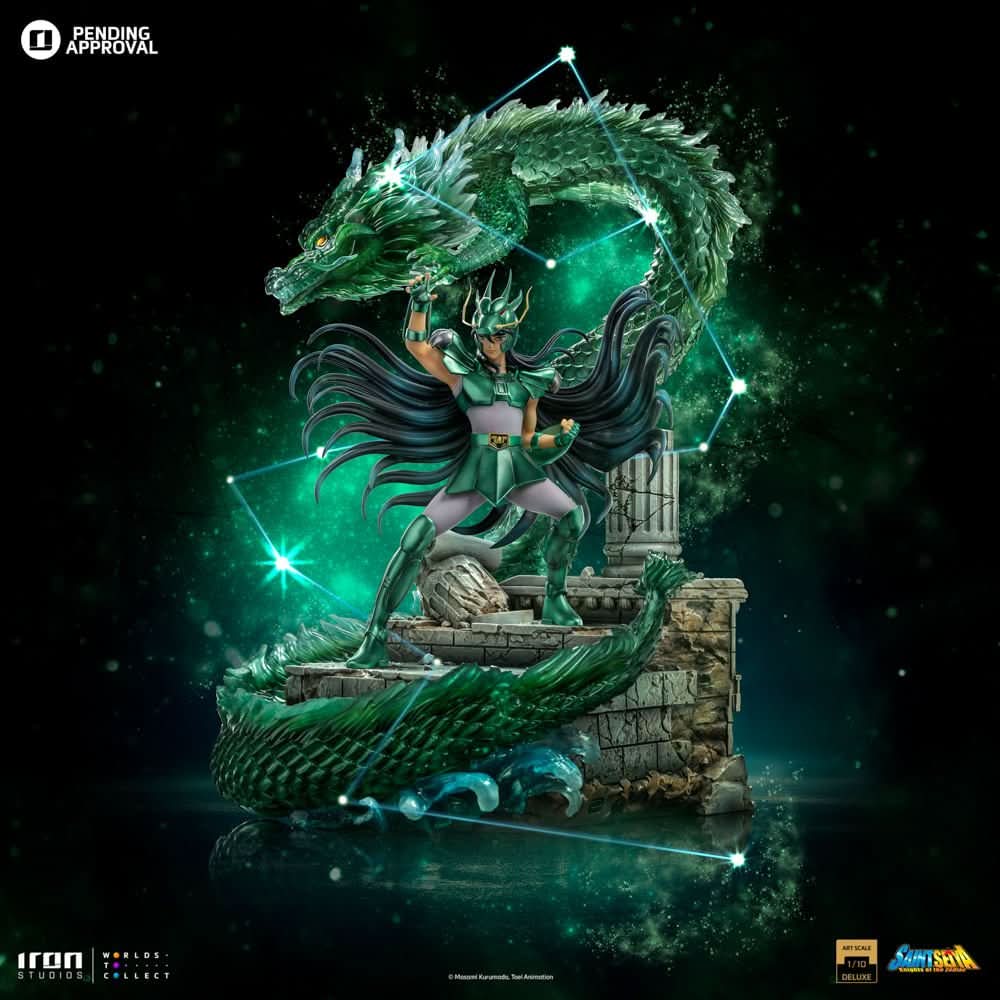 Dragon Shiryu Deluxe Statue - Saint Seiya - Art Scale 1/10 - Iron Studios