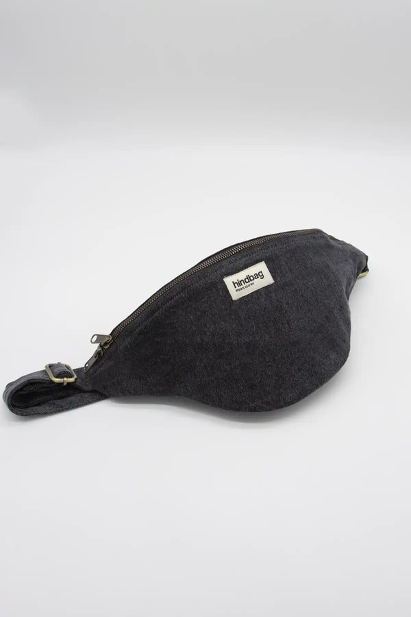 Fanny Pack L Sasha Gray Denim Fabric Flaw