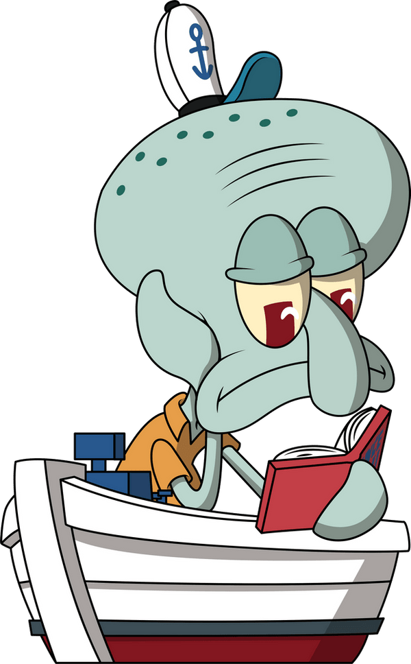 Squidward ennuyé