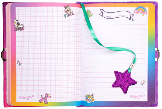 Journal secret pailleté – pailleté – licorne