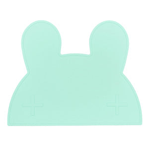 Minty Green rabbit silicone table set