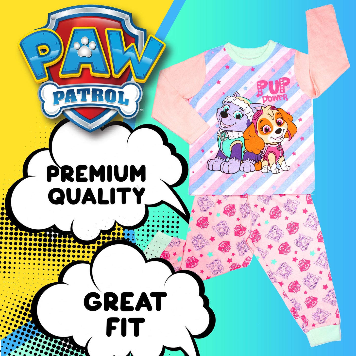 PAW Patrol Pyjamas - PUP Power