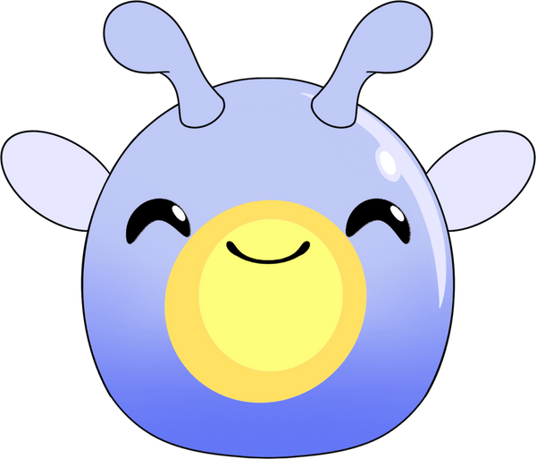 Phosphor Slime Sticker (6in)