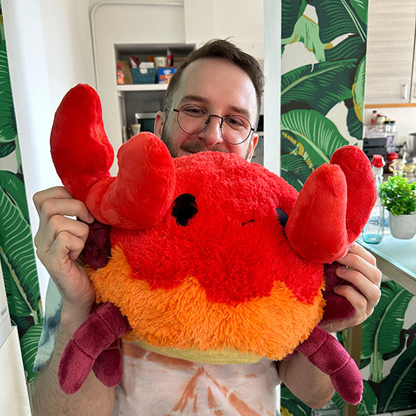 Peluche Squishable – Crabe