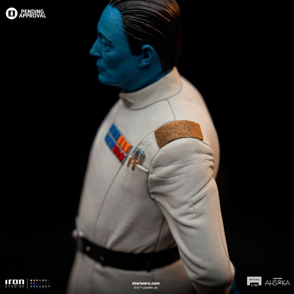 Grand Admiral Thrawn Statue - Star Wars: Ahsoka Series - Art Scale 1/10 - Iron Studios