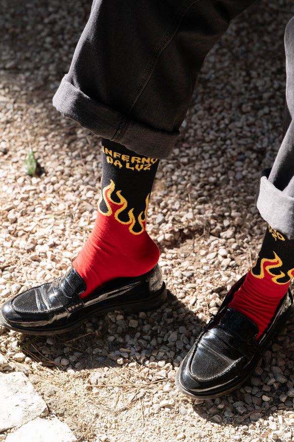 Chaussettes SL Benfica « Inferno da Luz » - Chulé