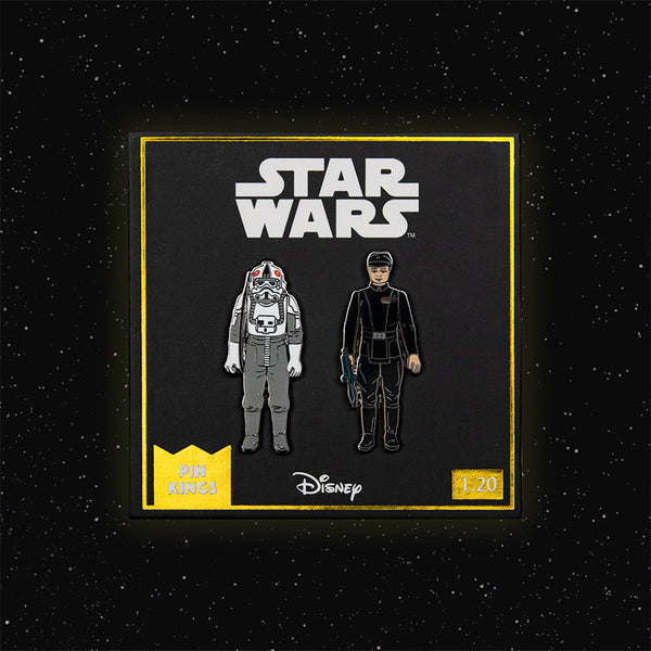 Pin's Star Wars Set 1.20 – AT-AT Driver et Imperial Commander