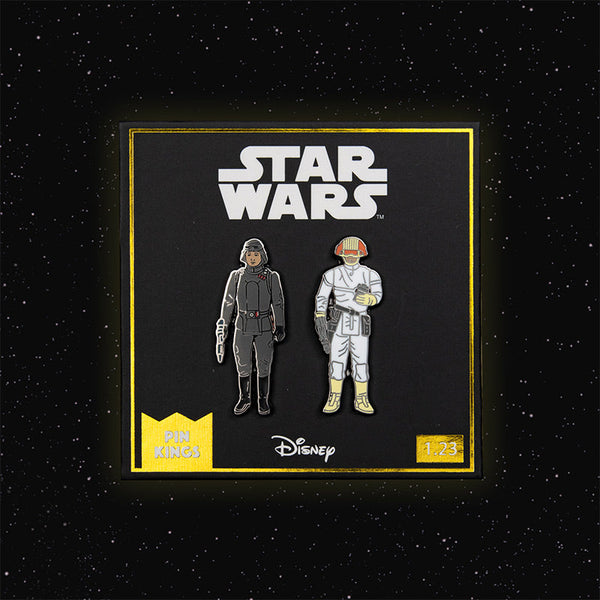 Star Wars Pin Set 1.23 – AT-AT Commander and Cloud Car Pilot