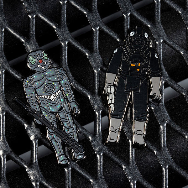 Pin's Star Wars Set 1.25 – 4-LOM et Imperial Tie Fighter Pilot