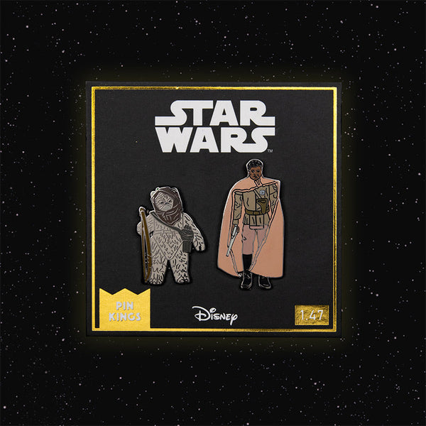 Star Wars Pin Set 1.47 – Warok and Lando Calrissian (General Pilot)