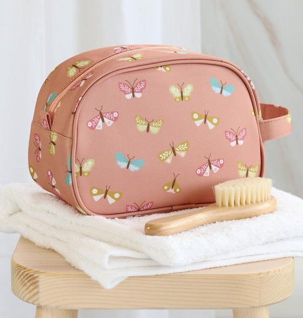 Trousse de toilette enfant - Papillons – vue 2 – A Little Lovely Company