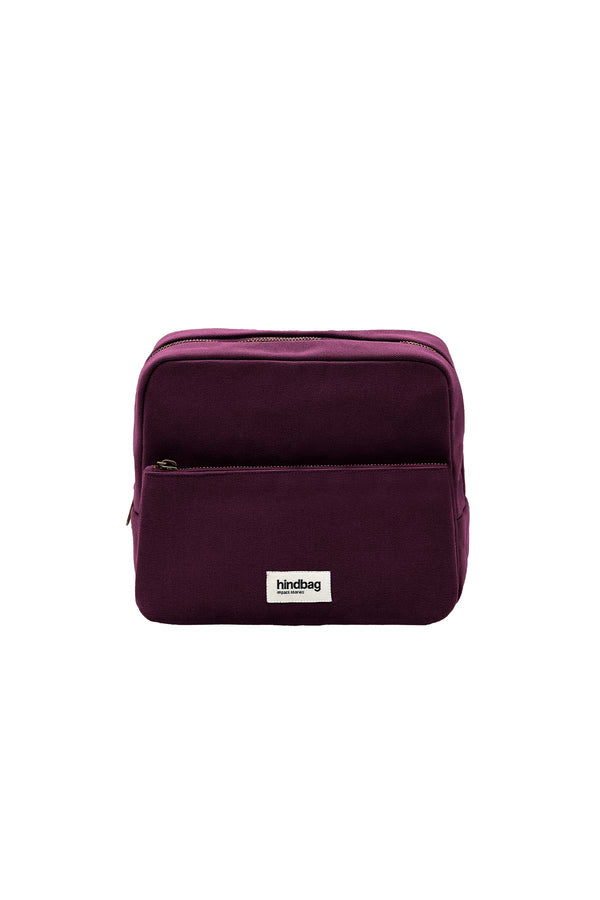 XL Alix Plum Toiletry Bag